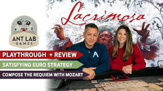 Lacrimosa Board Game | Playthrough | Review