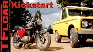 Riding a 1967 BSA Thunderbolt Motorcycle---Kickstart: Buy/Ride/Sell (Episode 2)
