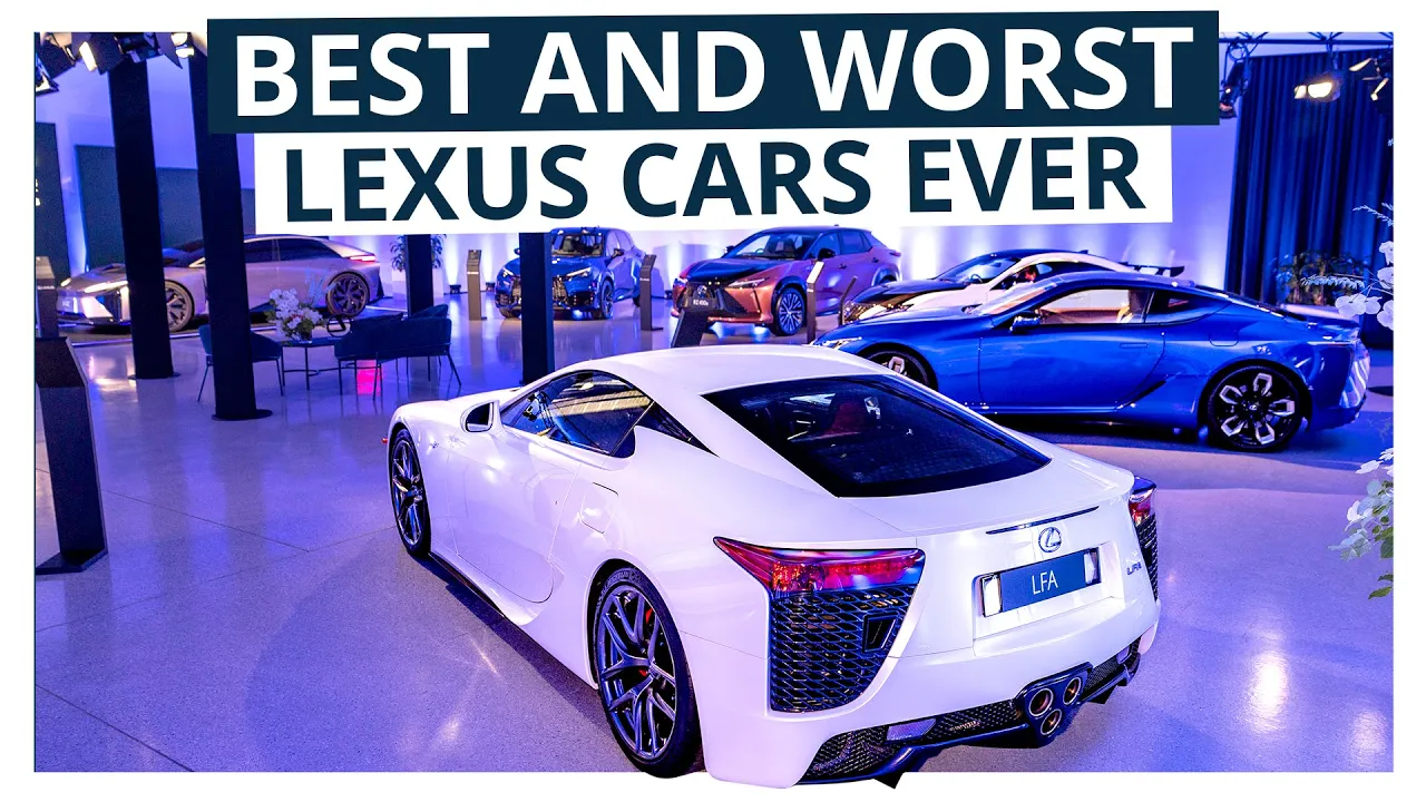 The Best Lexus Cars Ever | 6 Lexus cars that changed the game for the luxury brand