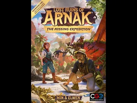 Dad vs Daughter - Lost Ruins of Arnak: The Missing Expedition - Unboxing