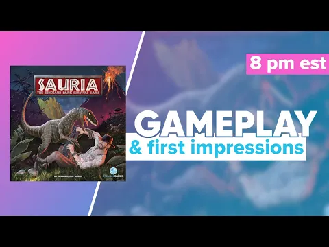 Sauria Gameplay & First Impressions | A Dinosaur Survival Game That's Not Jurassic Park