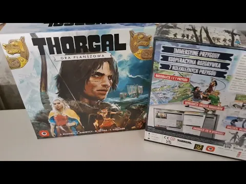 Thorgal: The Board Game - unboxing, otwarcie (mlodygiercownik.pl)