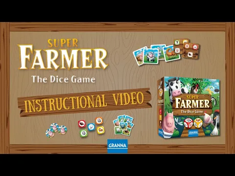 SUPERFARMER THE DICE GAME – Board Game – How To Play - Video Tutorial ENG