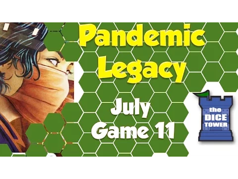 Pandemic Legacy Playthrough: July, Game 11 (SPOILERS)