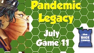 Pandemic Legacy Playthrough: July, Game 11 (SPOILERS)