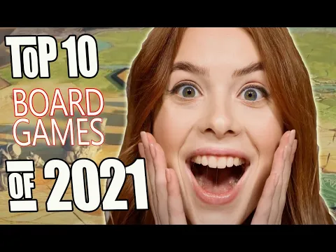 Top 10 Most POPULAR Board Games of 2021 / The Year in Review / Best Games of 2021