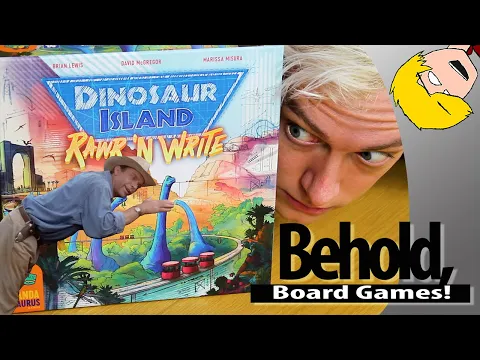Dinosaur Island Rawr 'n' Write - Behold, Board Games!