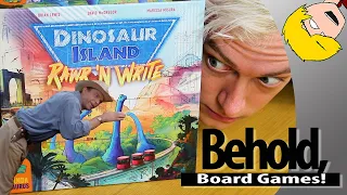 Dinosaur Island Rawr 'n' Write - Behold, Board Games!
