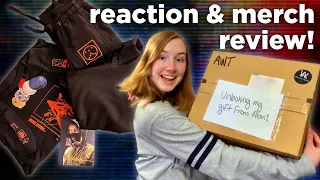 Unboxing my gift from Alan Walker! + Merch Review (Fake a Smile collection)