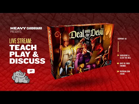 Deal with the Devil- 4p Teaching, Play-through, & Roundtable Discussion by Heavy Cardboard