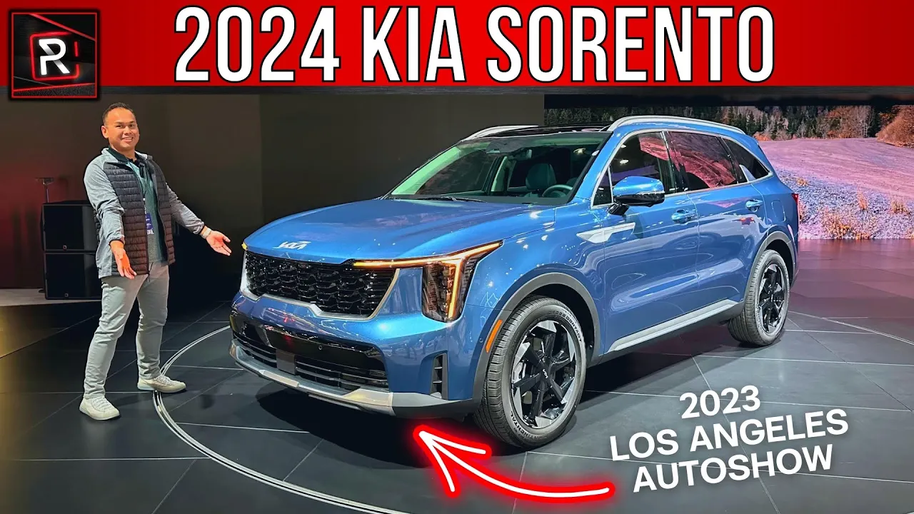 The 2025 Kia Sorento Borrows A New Look & Tech From Big Brothers Telluride & EV9