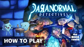 Paranormal Detectives Board Game - How to Play. By Stella & Tarrant