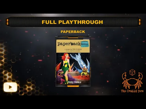 Paperback ... Full Playthrough by the Crabby Dice