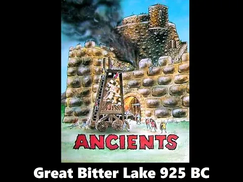Ancients, scenario Great Bitter Lake 925 BC playthrough