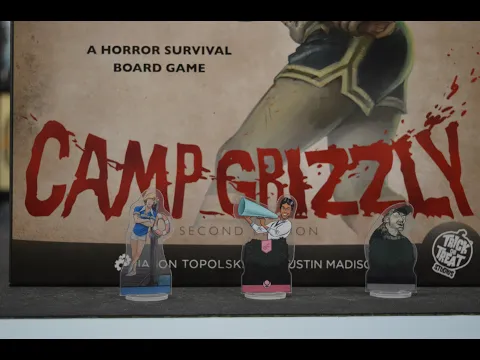 Camp Grizzly 2nd Edition by Trick or Treat Studios Full Kickstarter Unboxing