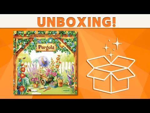 Pergola - Board Game Unboxing!