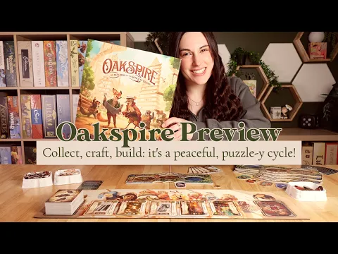 Oakspire Preview! | Collect, craft, build: it's a peaceful, puzzle-y cycle!