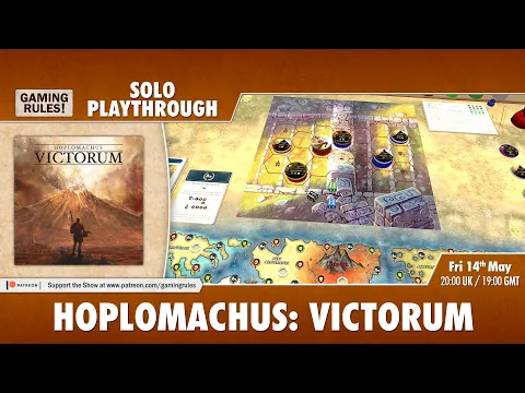 Hoplomachus: Victorum - Solo Playthrough