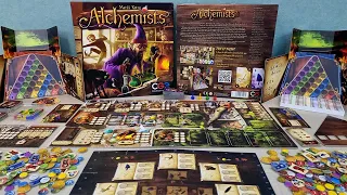 Alchemists - Kutu Oyunu Açılımı Falan - ASMR Board Game Unboxing