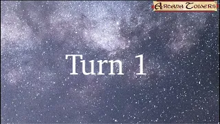 TURN 1: Casting and Turn Actions- Arcana Towers Tarot Themed Board Game