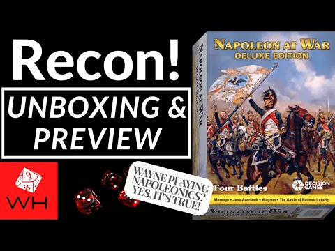 Recon! Napoleon at War Deluxe Edition | Hex & Counter | Preview
