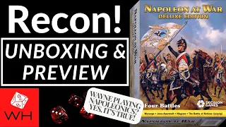 Recon! Napoleon at War Deluxe Edition | Hex & Counter | Preview