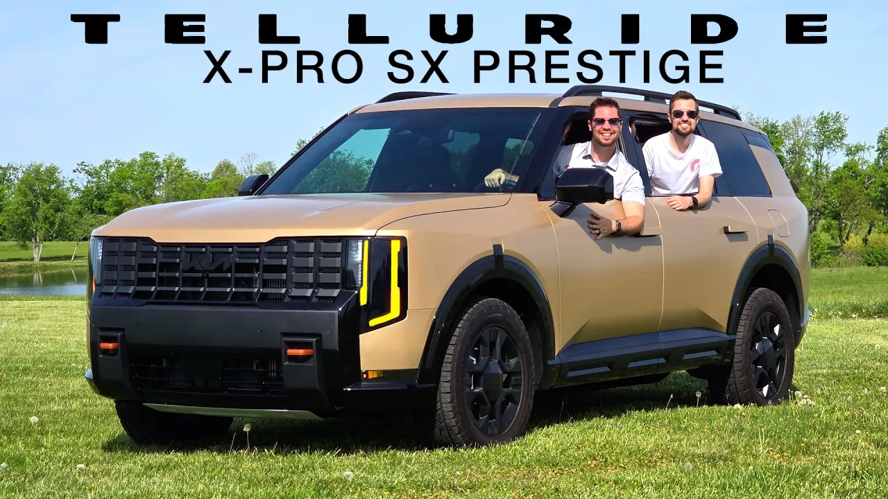 2027 Kia Telluride X-Pro SX-Prestige -- The Most Luxurious AND Rugged Family 3-Row??