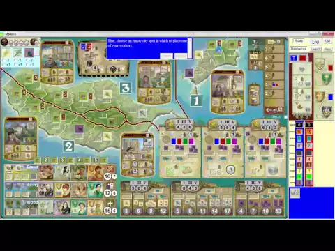 Madeira Playthrough and Tutorial (1 Round) - Computerized