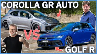 2026 Toyota GR Corolla v Volkswagen Golf R Comparison