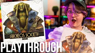 Collecting and Curating! - Archeos Society Board Game Playthrough!