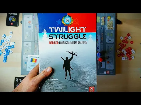 Solo Playthrough | Twilight Struggle: Red Sea conflict, GMT Games | Winter Quartering