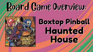 Box Top Pinball Haunted House | How To Play