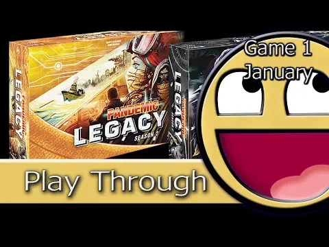 January Playthrough: Pandemic Legacy Season 2: Game 1 (Spoilers!)