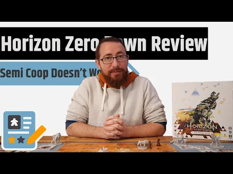 Horizon Zero Dawn: The Board Game Review - A Great Game Too Far Stuck In Semi-Coop