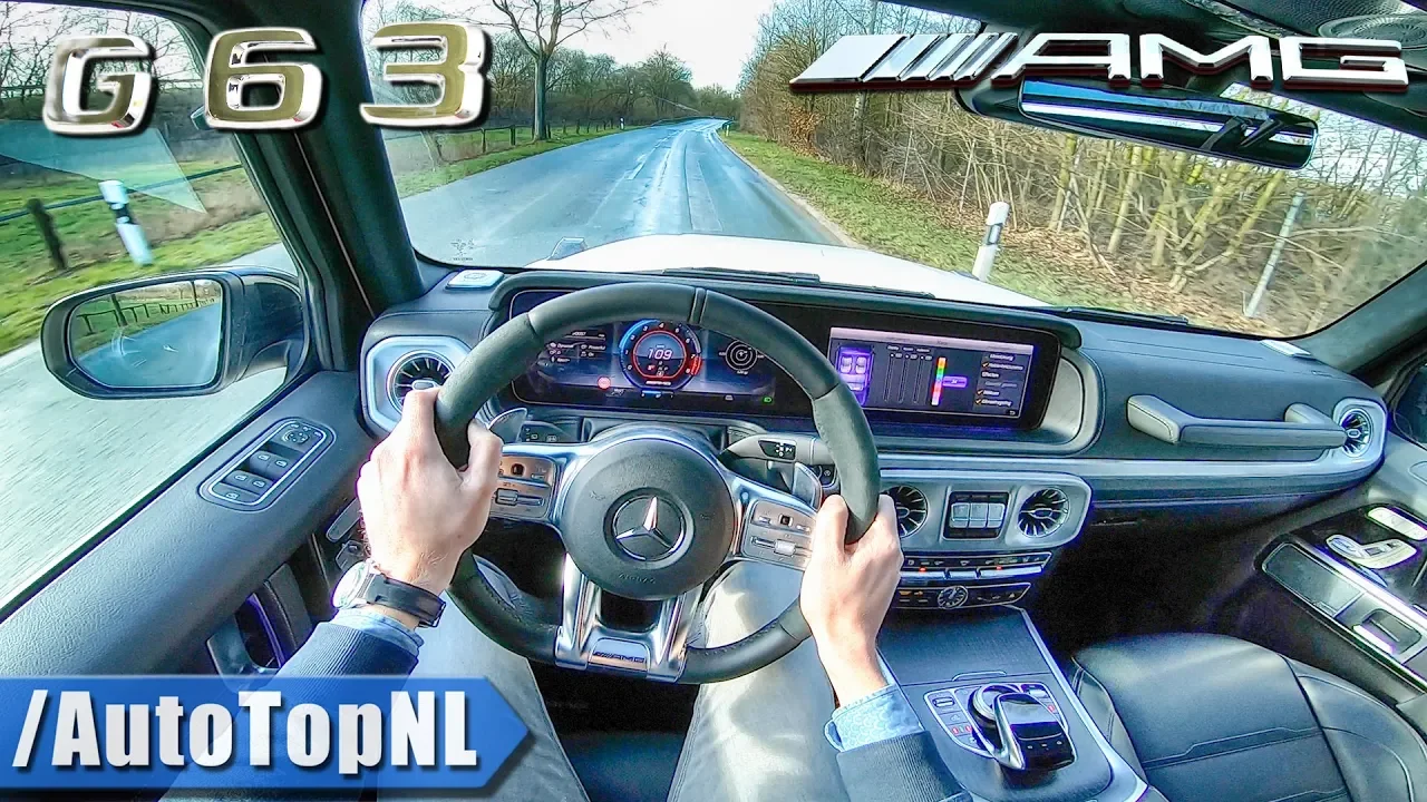 2019 MERCEDES AMG G Class G63 4Matic 585HP 4.0 V8 BiTurbo POV Test Drive by AutoTopNL
