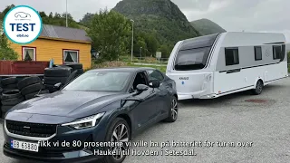 Vi tester elbil og campingvogn igjen! (del #4)