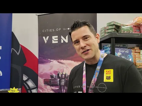 Origins 2023 Cities of Venus by Tin Robot Games.