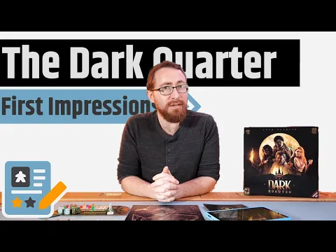 The Dark Quarter First Impressions - Gritty, Dark, & Finally Good Solo Play!