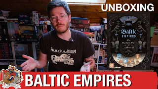 Baltic Empires - Unboxing of Brian Asklev's upcoming wargame with GMT