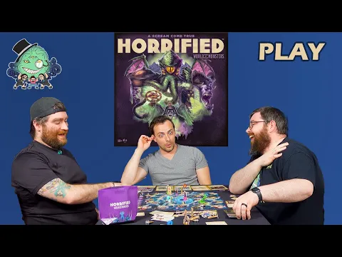 Horrified World of Monsters Play through