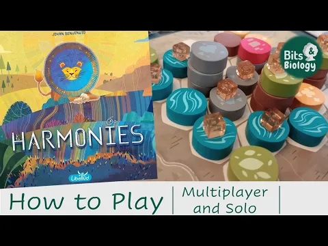 Harmonies How-to-Play Multiplayer and Solo Rules | Bits & Biology