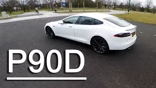 2016 Tesla Model S P90D POV Review (English Subtitles)