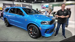 The 2026 Dodge Durango Hellcat in B5 Blue is the best V8 performance SUV for the money