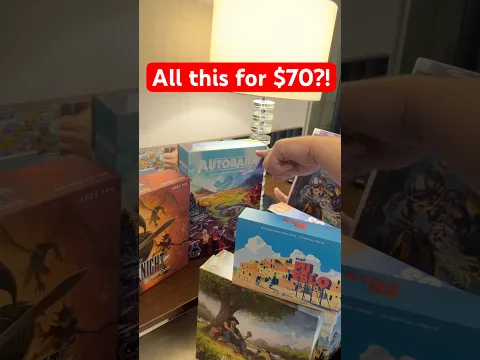 We spent $70 for charity. This is our haul. How’d we do??