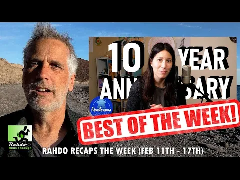EARTH IS BACK! Underrated 2p games! Behind the scenes on the road! | Rahdo Recaps Feb 11th - 17th