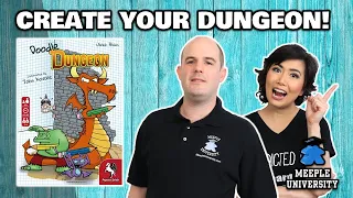 Doodle Dungeon - Competitive dungeon owners in this flip and write game