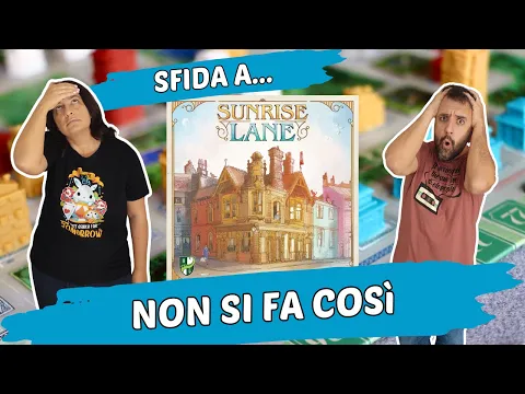 Sunrise Lane, Partita Completa tra i palazzi in costruzione del dottor Reiner Knizia!