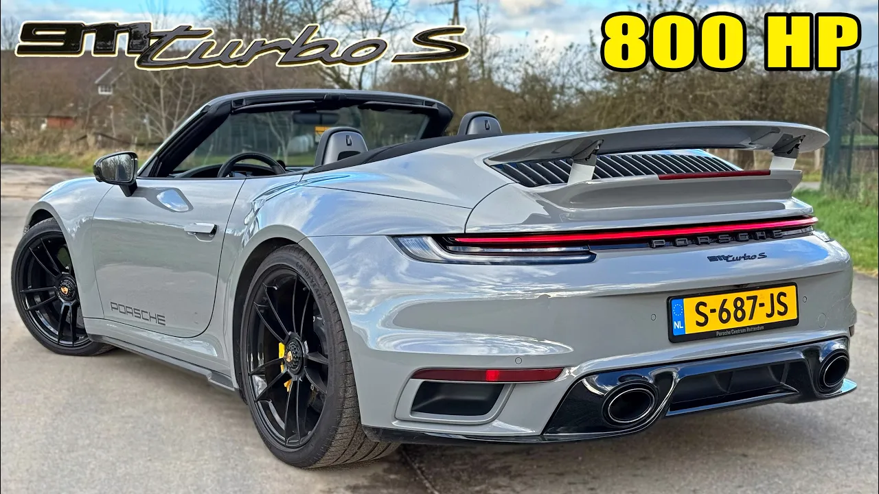 800HP PORSCHE 992 TURBO S // REVIEW on AUTOBAHN