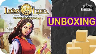 Lions of Lydia | Brettspiel Unboxing (Spielefaibel 2021)