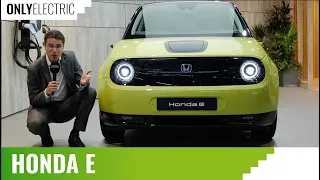 Honda e Exterior Interior presenation - OnlyElectric